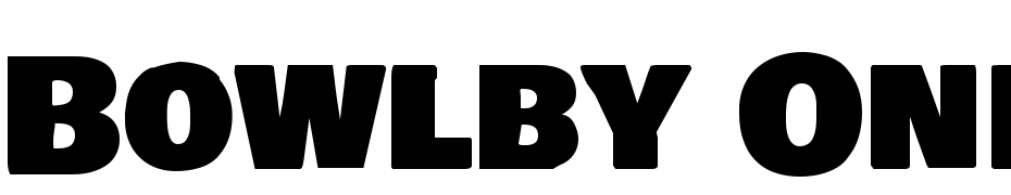 Bowlby One SC Regular Font Download Free